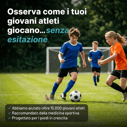 RecoverX – Fascia stabilizzante giovanile per il tallone e la cartilagine di accrescimento